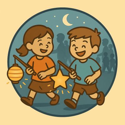 Laternenumzug am Martinstag